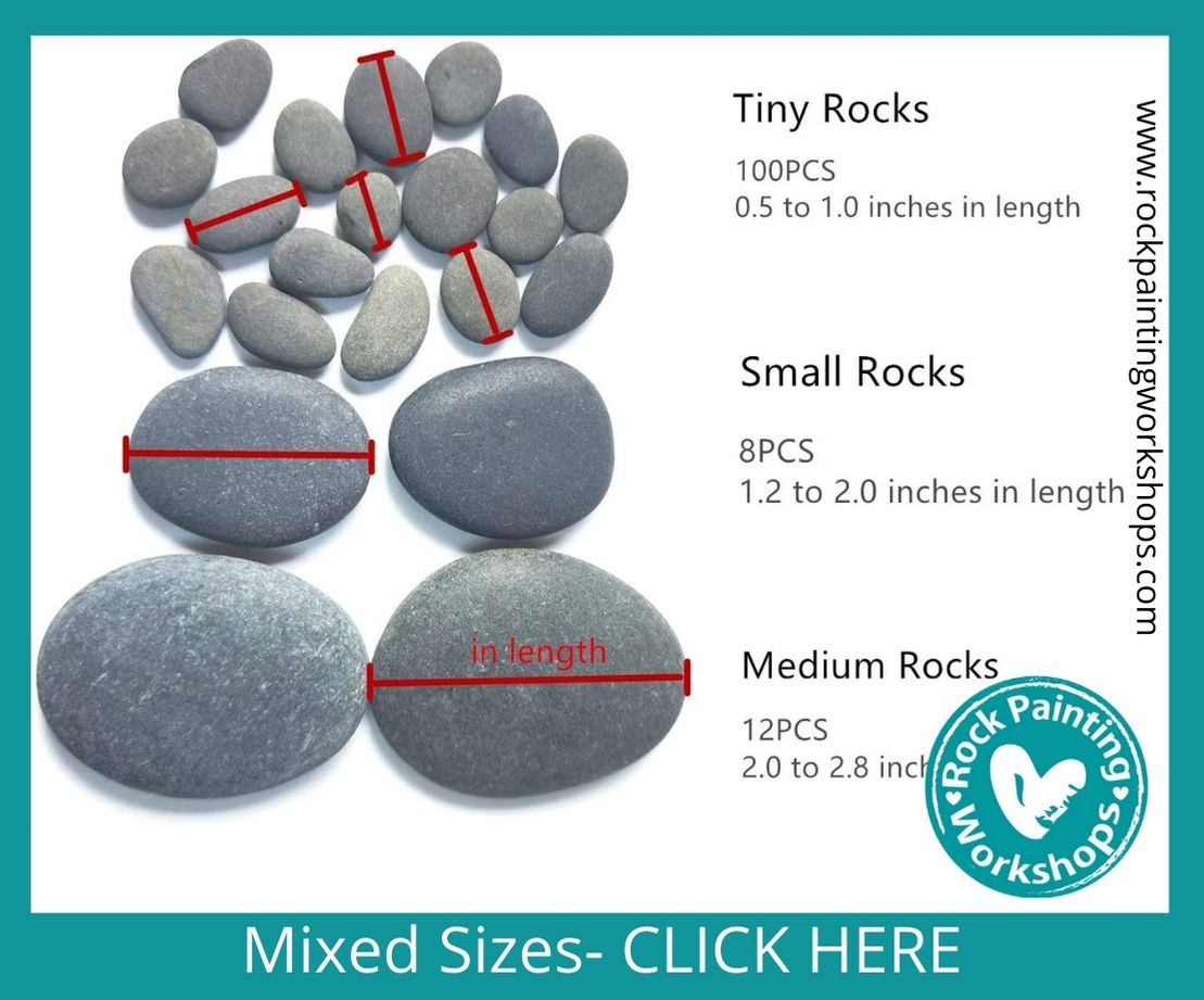 3 Types of Rocks for Painting and Where to Find Smooth Flat Stones to Paint  