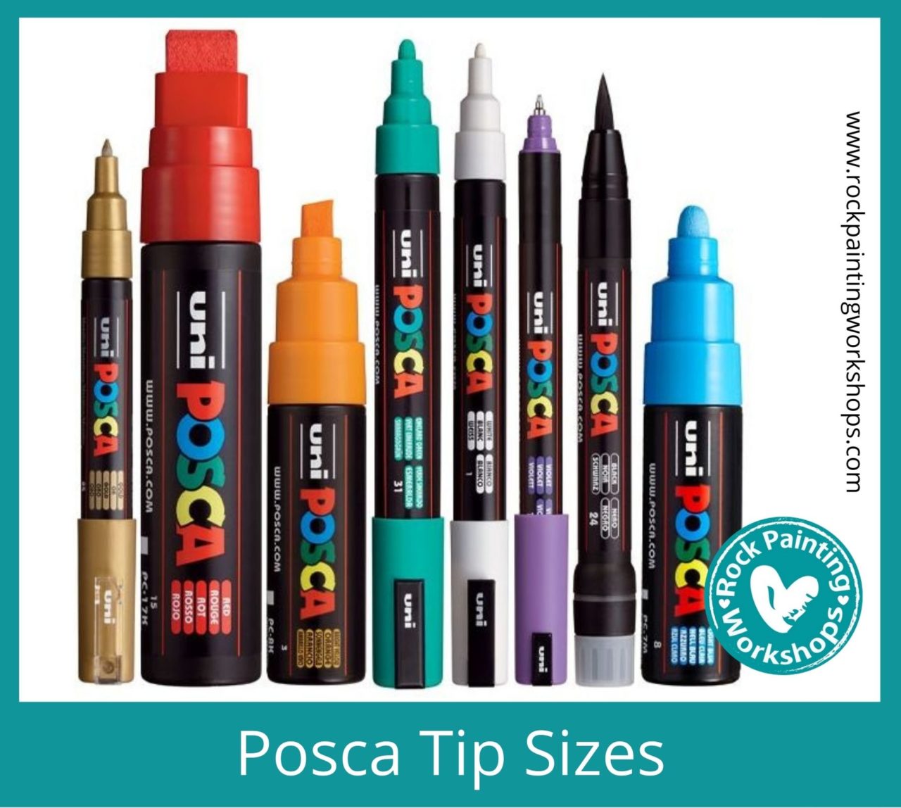 posca-paint-pens-rock-painting-workshops