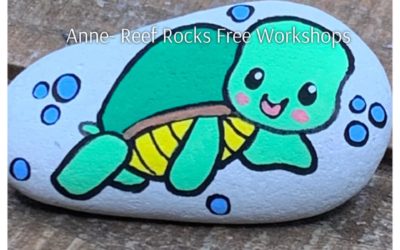 Easy Timmy Turtle – Rock Painting Tutorial- Love from Anne