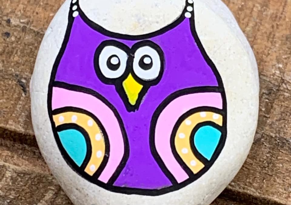 Two Easy Rock Painting Tutorials