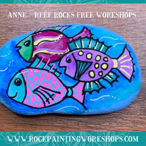 Tropical Fish Rock Painting Workshops