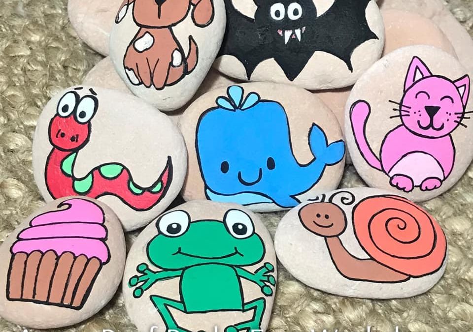 Easy Rocks that Rhyme Rock Painting Tutorials