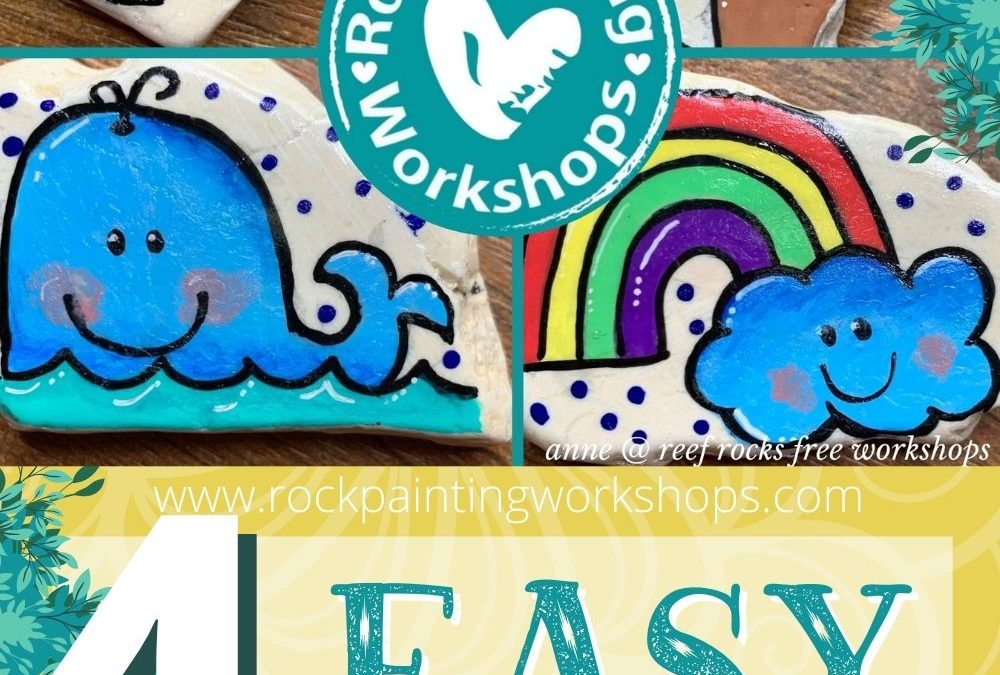 4 Easy Kindness Rock Tutorials pt 2 – Love from Anne