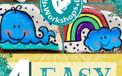 4 Easy Kindness Rock Tutorials pt 2 – Love from Anne