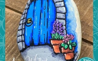 Blue stone Door – Love from Anne