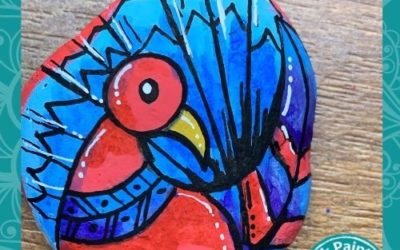 A Red Peacock? Why not – Love from Anne