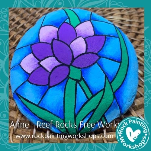 Stained Glass Lotus – Love from Anne