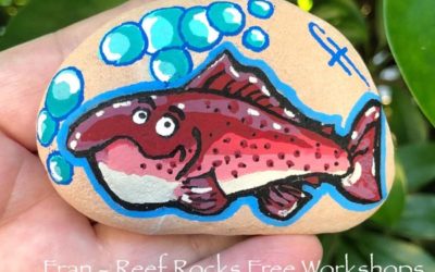 Derpy Reef Fish – by Fran