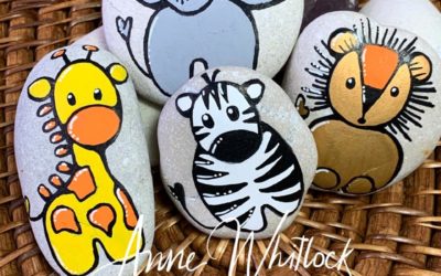 Zebra – Lion – Elephant – Giraffe – Love from Anne