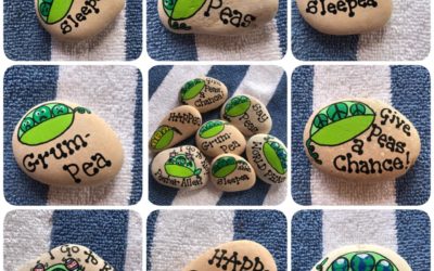 Pea Pun Rocks by Fran