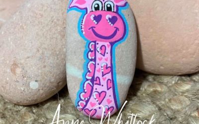 Hearts Giraffe – Love from Anne