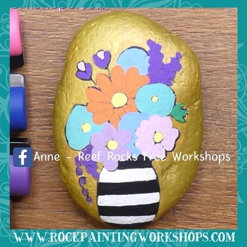 The Vase Rock Painting Tutorial