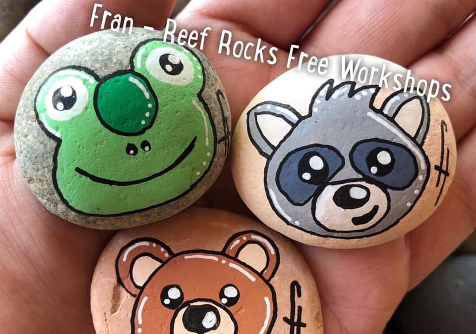 Woodland Bear, Raccoon & Frog by Fran