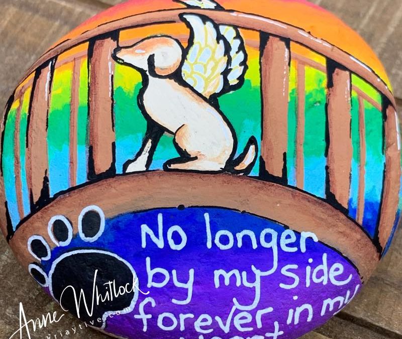 Rainbow bridge for our passed pets – Love from Anne