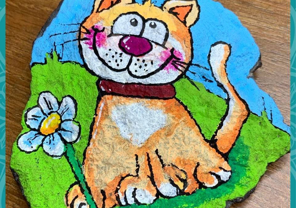 Walt’s Cat Rock Painting Tutorial