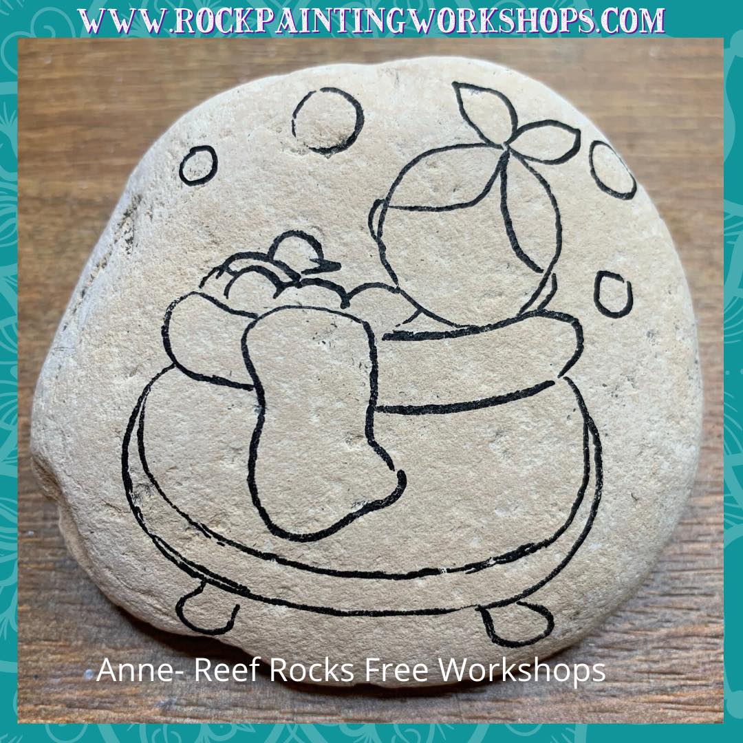 Easy rock painting tutorial for kids and adults with Artistro