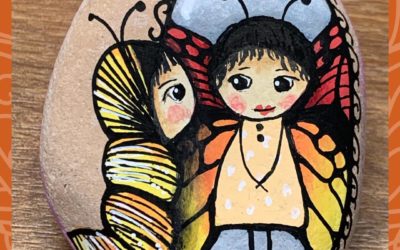 ‘I See You’ Butterfly Girl – Love from Anne