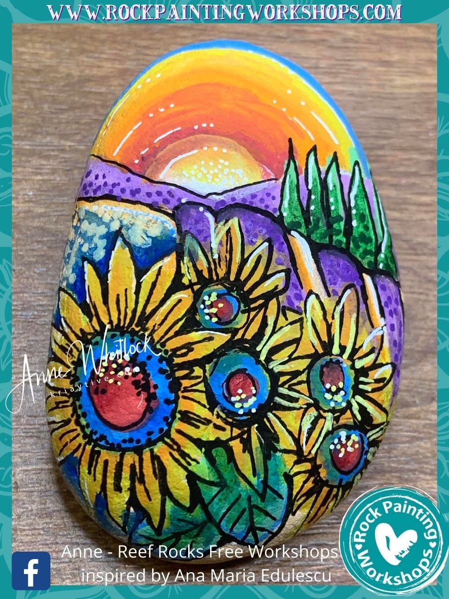 Rock painting tutorials and inspiration